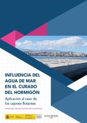 Influencia del agua de mar en el curado del hormigón. Aplicación al caso de los 