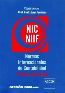 NIC/NIIF. Normas Internacionales de Contabilidad