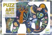 PUZZLE ART ELEFANTE FSC MIXTO -150 PZAS.- DJECO