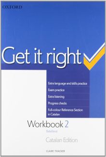 Get it Right 2. Workbook (Catalan) ED