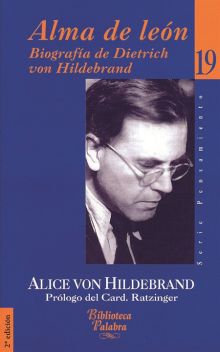 ALMA DE LEON DIETRICH VON HILDEBRAND