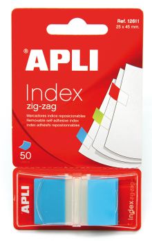 INDICE BANDERITAS INDEX AZUL