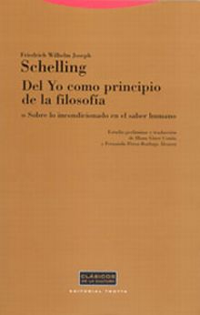 Del Yo como principio de la filosofía