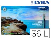 LYRA GRADUATE AQUARELL - ESTUCHE 36 COLORES