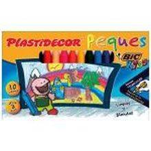 PLASTIDECOR PEQUES 12 COLORES TRIANGULAR PLASTIDECOR - BIC