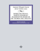 DERECHO PENAL. PARTE GENERAL