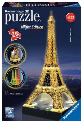 PUZZLE 3D TOUR EIFFEL NIGHT EDITION RAVENSBURGER PUZZLES PIEZAS