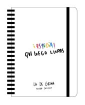 AGENDA ESCOLAR SEMANAL 2023-2024 ""¡ESTUDIA!"" LA DE GIRONA