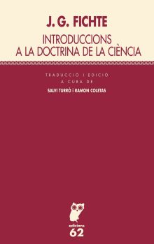 INTRODUCCIONS A LA DOCTRINA DE LA CIÈNCIA