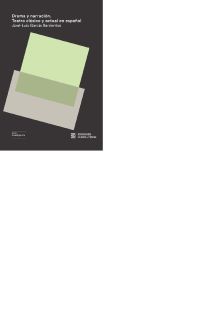 DRAMA Y NARRACION. TEATRO CLASICO Y ACTUAL EN ESPA