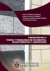PRESUPUESTOS II. TEORIA Y PROBLEMAS DE PAVIMENTOS, REVESTIMIENTOS Y CARPINTERIA