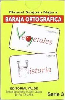 BARAJA ORTOGRAFICA. SERIE 3