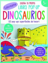 DINOSAURIOS- DISEÑA TU PROPIO LIBRO POP-UP- COLOREAR