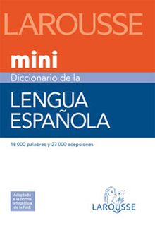 DICCIONARIO MINI LENGUA ESPAÑOLA