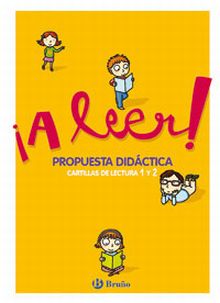 ¡ A LEER ! PD CARTILLAS