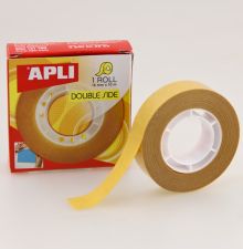 CINTA ADHESIVA DOBLE CARA ROLLO APLI