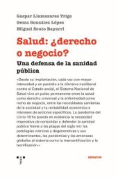 SALUD DERECHO O NEGOCIO UNA DEFENSA DE LA SANIDAD 