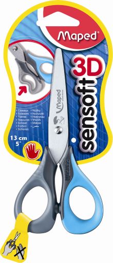 TIJERAS 13 CM SENSOFT ZURDOS MAPED