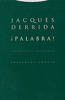 PALABRA! INSTANTANEAS FILOSOFICAS