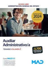 AUXILIAR ADMINISTRATIVOA ACCESO LIBRE TEMARIO VOLUMEN 2