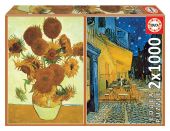 2 PUZZLES PIEZAS X1000 VINCENT VAN GOGH* EDUCA PUZZLES PIEZAS