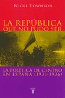 REPUBLICA QUE NO PUDO SER, LA