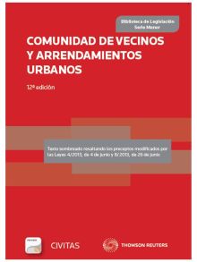 COMUNIDAD DE VECINOS Y ARRENDAMIENTOS URBANOS 12 EDICION