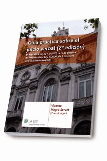 Guía práctica sobre el juicio verbal (2.ª edición)