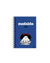 MAFALDA AGENDA AZUL PERPETUA ANILLADA SOPA