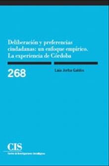 Deliberación y preferencias ciudadanas