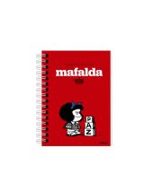 MAFALDA AGENDA ROJA PERPETUA ANILLADA PAZ
