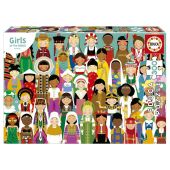 PUZZLE 300 NIÑAS DEL MUNDO FSC(R) EDUCA