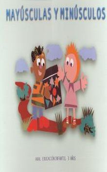 MAYÚSCULAS Y MINÚSCULOS 3 AÑOS