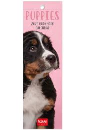 BOOKMARK CALENDAR - 2026 BOOKMARK CALENDAR - PUPPIES - 5.5X18 - DOGS LEGAMI