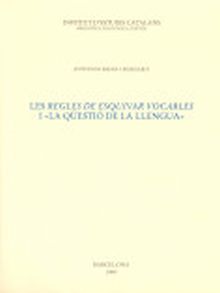 LES REGLES DE ESQUIVAR VOCABLES I LA QUESTIÓ DE LA LLENGUA