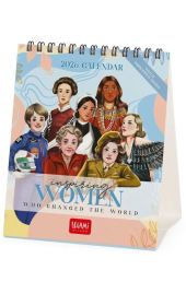 DESK CALENDAR - 2026 DESK CALENDAR - INSPIRING WOMEN - 12X14,5 - LEGAMI