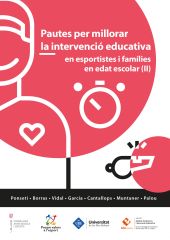 PAUTES PER MILLORAR LA INTERVENCIÓ EDUCATIVA EN ESPORTISTES I FAMÍLIES EN EDAT E
