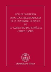 Acto de investidura como Doctor Honoris Causa de la Universidad de Sevilla de D.