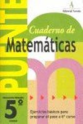 CUADERNO MATEMATICAS PUENTE 5º