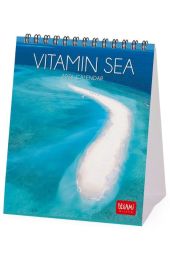 DESK CALENDAR - 2026 DESK CALENDAR - VITAMIN SEA - 12X14,5 - LANDSCAPES LEGAMI