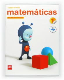 Tablet: Cuaderno de  matemáticas. 1 Primaria, 2 Trimestre. ConECE100ta con Pupi