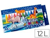 CERAS JOVICOLOR TRIWAX 12 COLORES