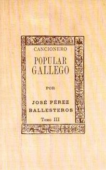 CANCIONERO POPULAR GALLEGO III