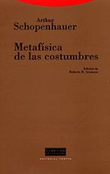 Metafísica de las costumbres