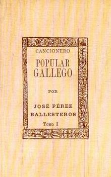 CANCIONERO POPULAR GALLEGO I