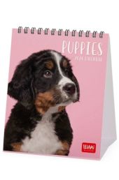DESK CALENDAR - 2026 DESK CALENDAR - PUPPIES - 12X14,5 - DOGS LEGAMI