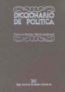 DICCIONARIO DE POLÍTICA. A-J