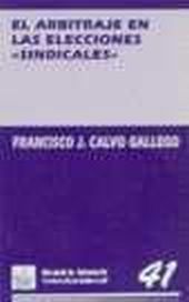 ARBITRAJE EN LAS ELECCIONES ""
