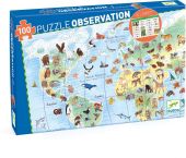 PUZZLE OBSERVACIÓN LOS ANIMALES DEL MUNDO DJECO