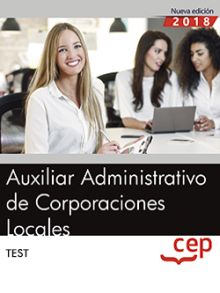 AUXILIAR ADMINISTRATIVO DE CORPORACIONES LOCALES. 